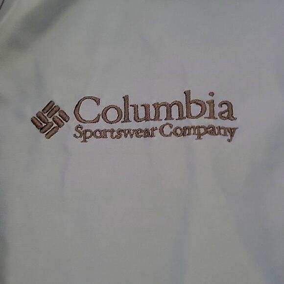 Columbia Bugaboo Lined Windbreaker/Jacket Women's Size M Blue Navy Tan - Picture 8 of 9